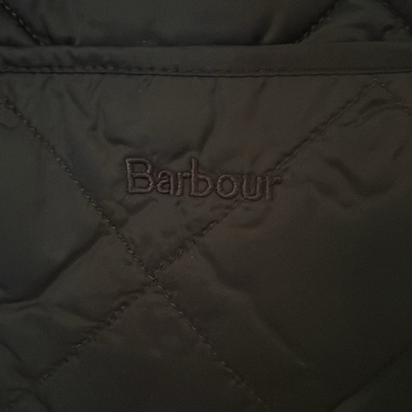 Barbour x Laura Ashley Shepherd’s Purse Larch Gilet Quilted Vest - Picture 4 of 5